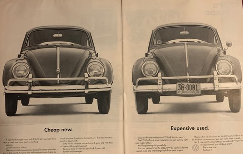 1968 vintage volkswagen - volkswagen, print