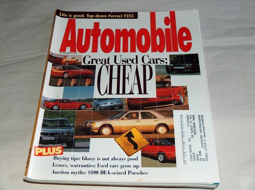 Automobile sept 1995 car - sept,